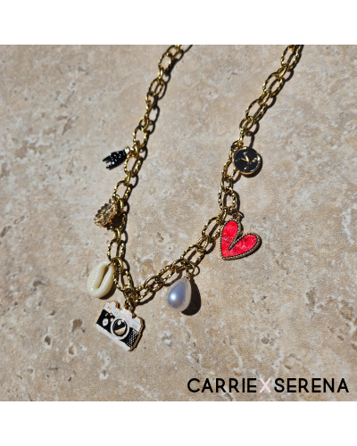 Collier doré Margot – personnalisé, rock et romantique