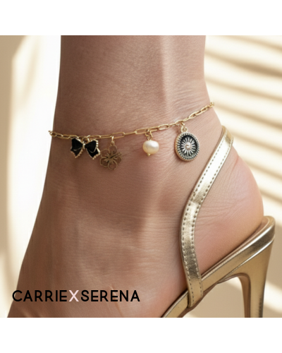 Bracelet de cheville doré femme – Bijou pop & stylé | CXS