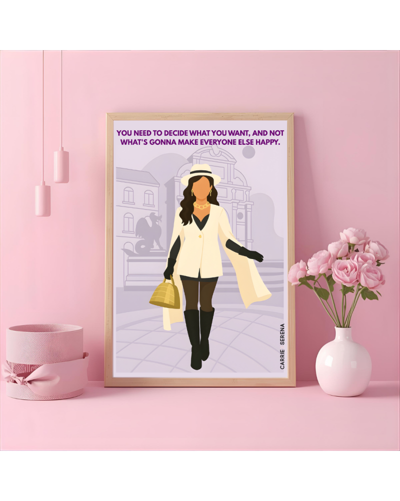 Affiche Mindy – Emily in Paris | “You need to decide what you want”