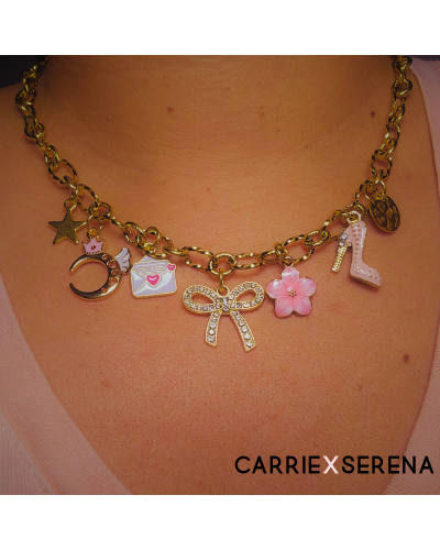 Collier Carrie – Bijou inspiré de Sex and the City | Carrie x Serena