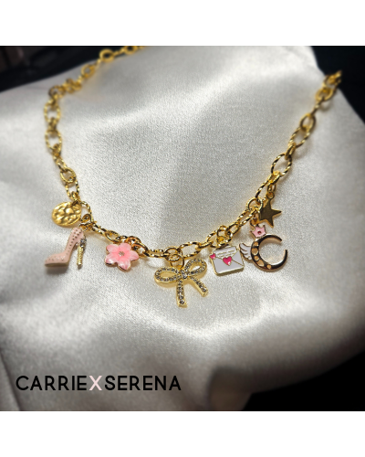Collier Carrie – Bijou inspiré de Sex and the City | Carrie x Serena