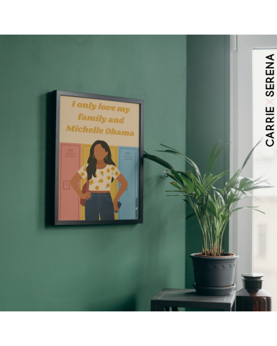 Affiche Devi Vishwakumar – Citation ado culte | Carrie x Serena