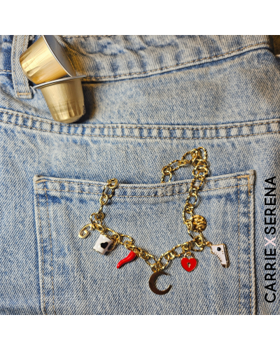 Collier Lorelai – Bijou doré inspiré de Gilmore Girls | Carrie X Serena