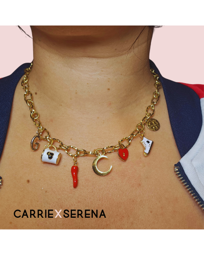 Collier Lorelai – Bijou doré inspiré de Gilmore Girls | Carrie X Serena