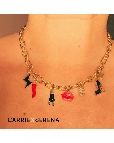 Collier Samantha – Bijou doré sexy & audacieux | Carrie X Serena