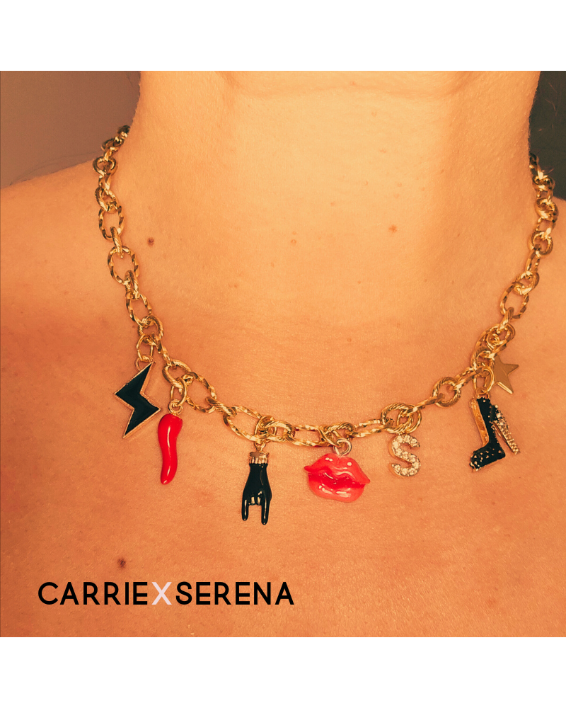 Collier Samantha – Bijou doré sexy & audacieux | Carrie X Serena