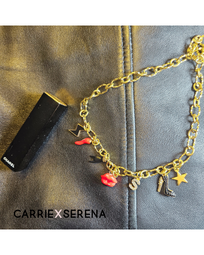 Collier Samantha – Bijou doré sexy & audacieux | Carrie X Serena